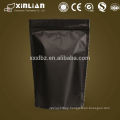 Factory price stand up pouch flat bottom aluminium foil lined kraft paper bag with window
